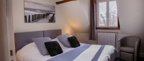 1 chambre, Wi-Fi, draps fournis