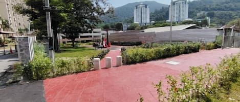 숙박 시설 구내