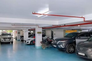 Ubetjent parkering (inkludert)