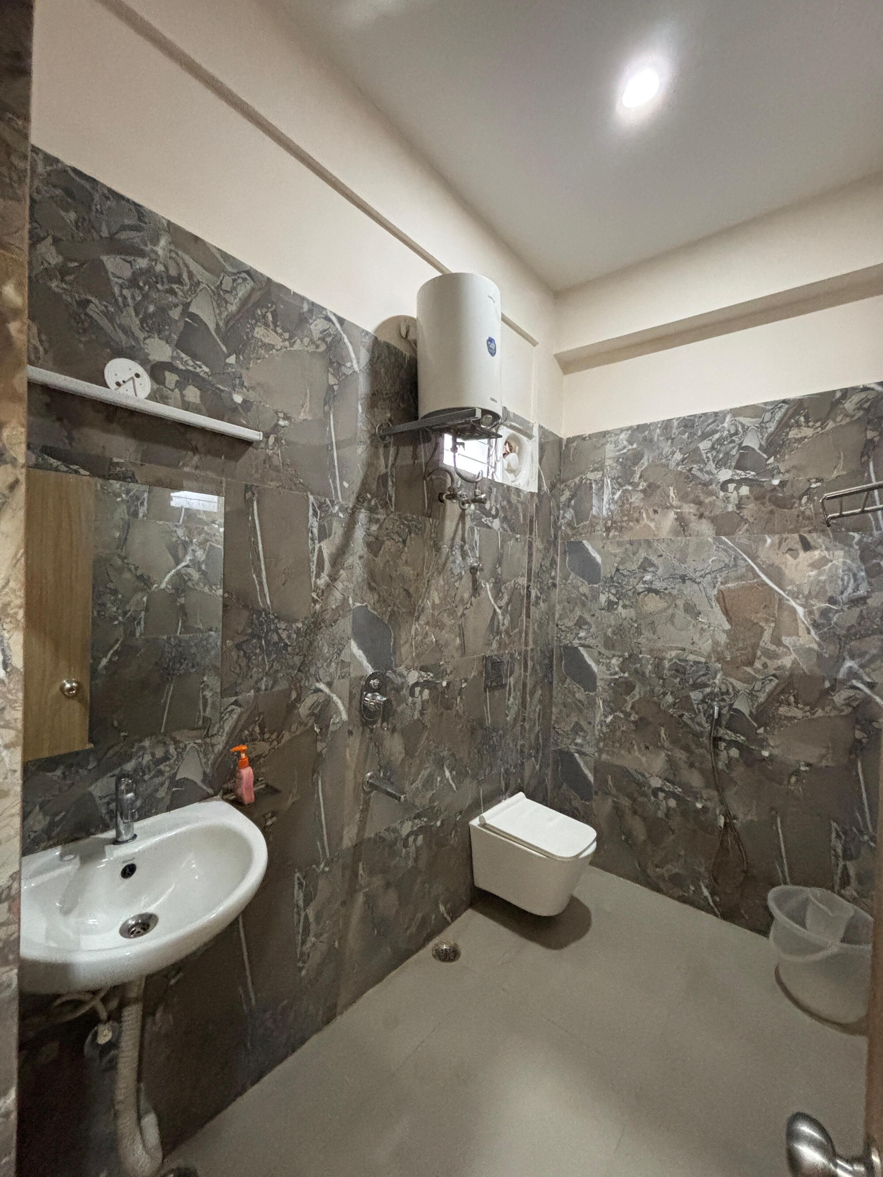 Deluxe-Doppelzimmer, Balkon, Gartenblick | Badezimmer