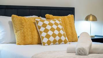 2 bedrooms, iron/ironing board, travel crib, WiFi