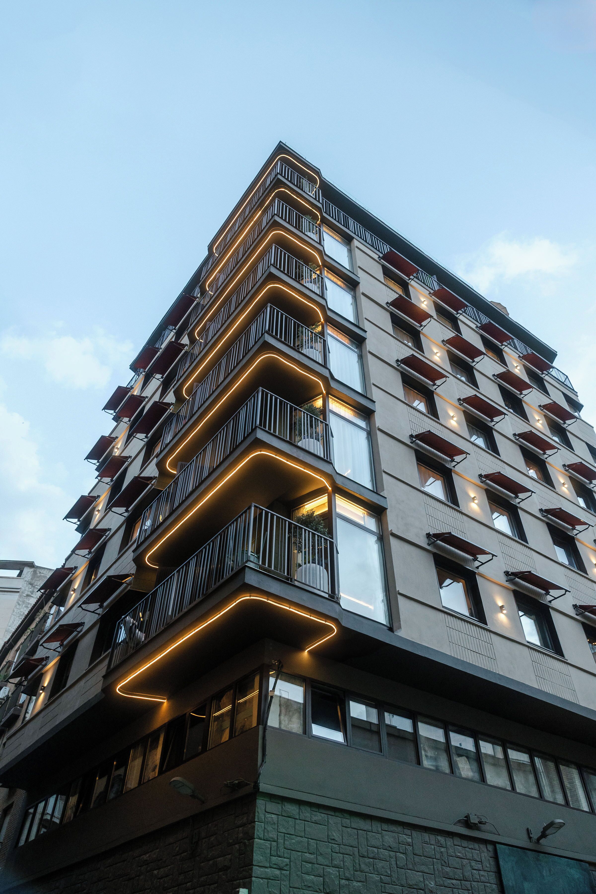 Voorkant van accommodatie