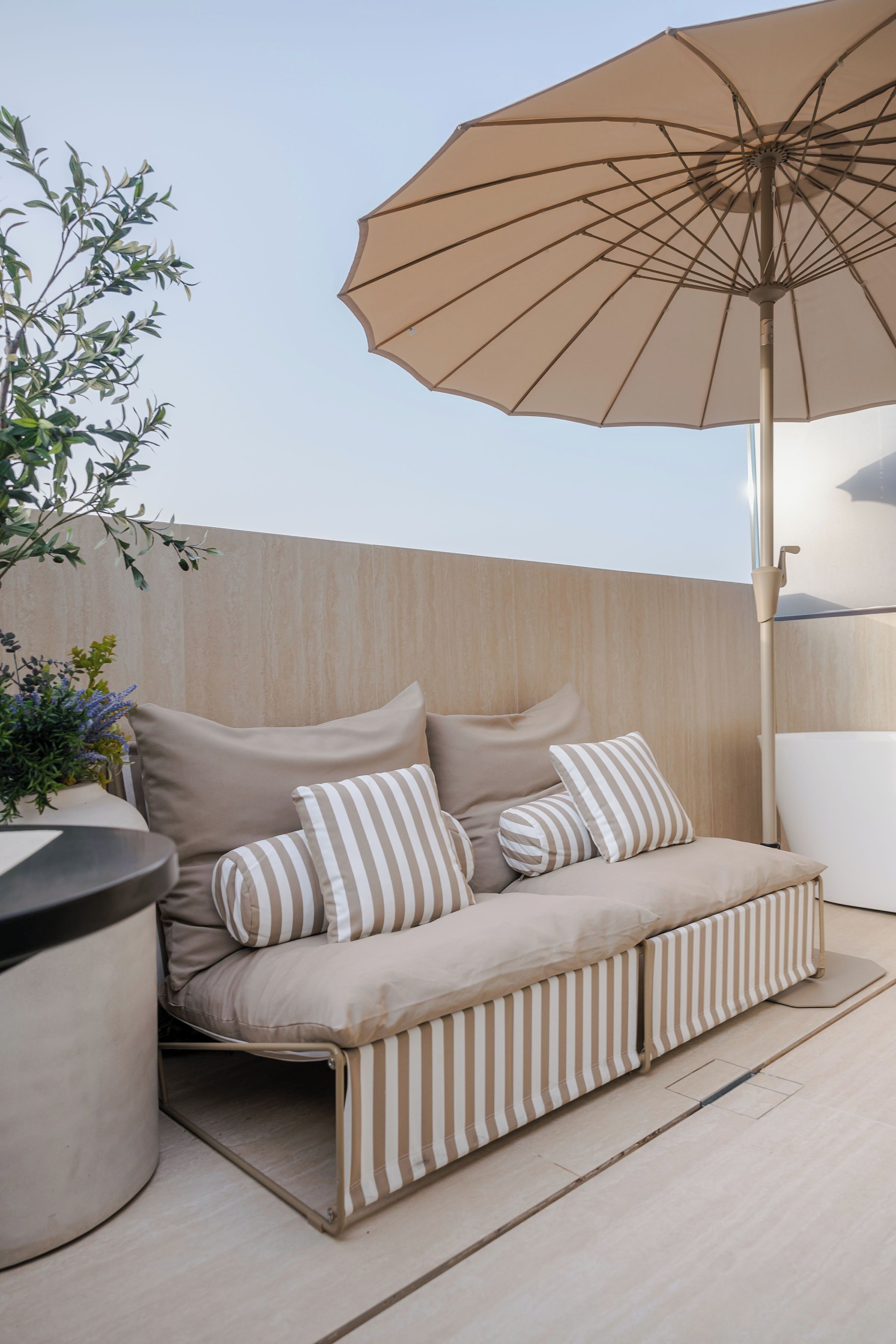 Penthouse Luxe, vue ville | Terrasse/Patio