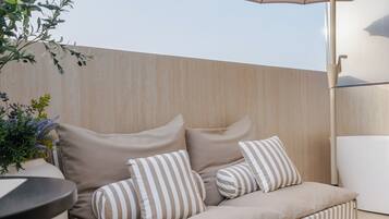 Penthouse Luxe, vue ville | Terrasse/Patio