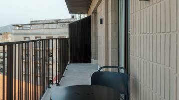 Comfort appartement, balkon | Terras