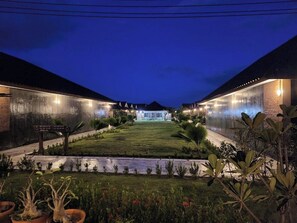 Majoituspaikan julkisivu