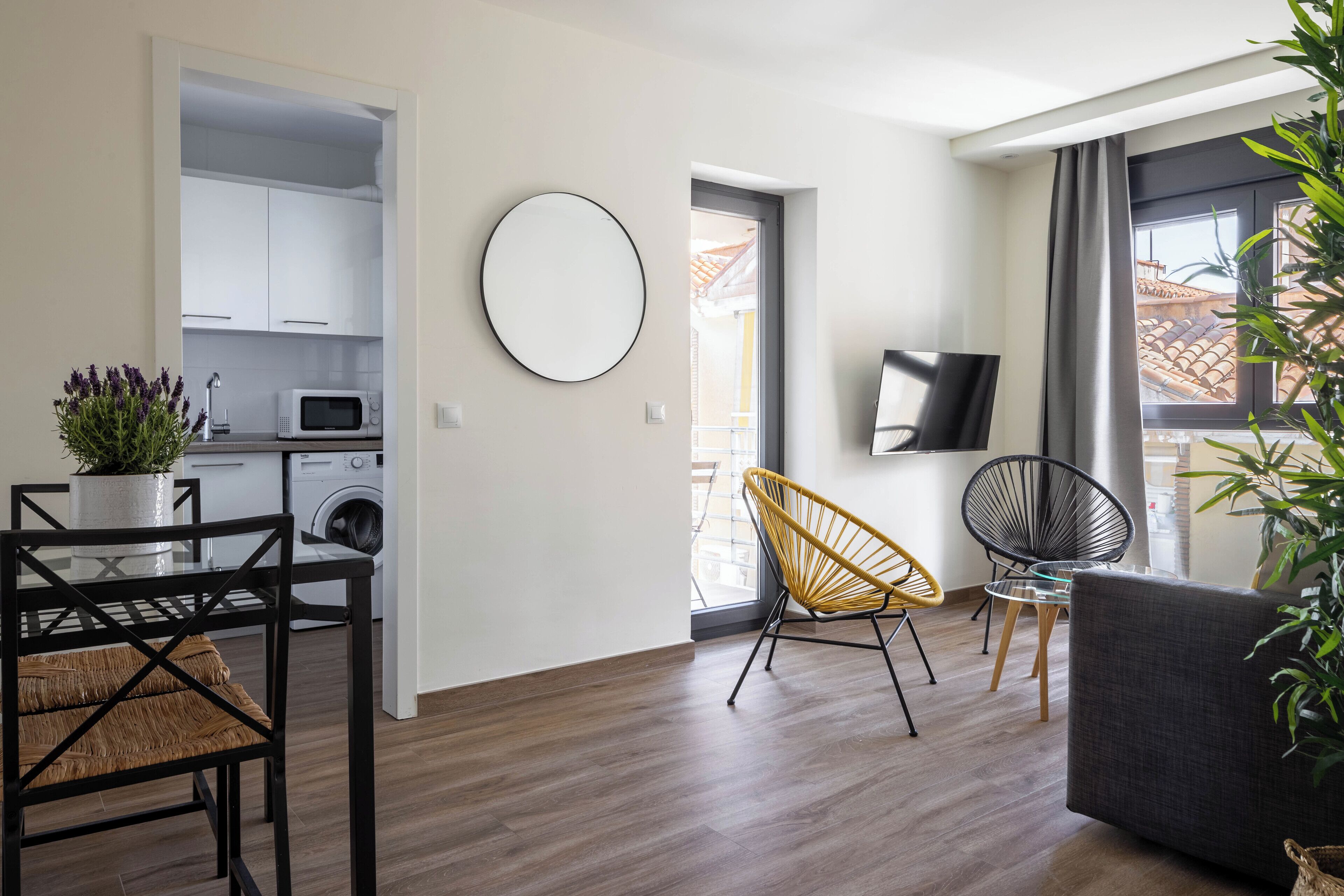 Apartamento superior, terraço | Área de estar