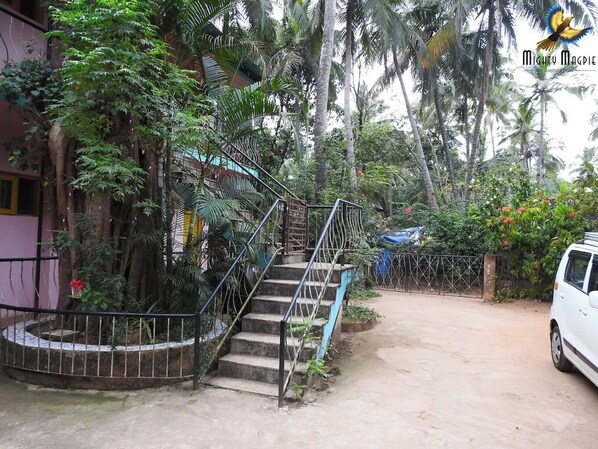 Fachada de la propiedad