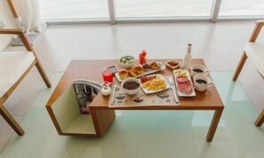 Dining - Beachfront 2 Bedroom Appartment with Glass wall by Villuxy (Da Nang)