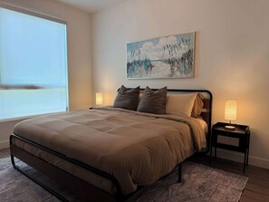 Desk, iron/ironing board, travel cot, WiFi