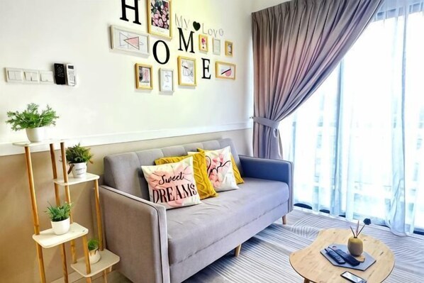 Living area - Decozy9.0 Ipoh Town Condo(12pax) (Ipoh)