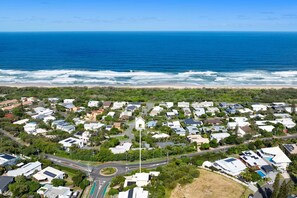Aerial view - 1BR Coastal Escape Studio, Walk to Peregian Beach! (Peregian Beach)