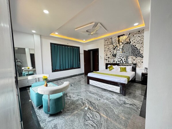 Executive Room | Iron/ironing board, free WiFi, bed sheets - Sathya Hotels & Resorts (Hyderabad)