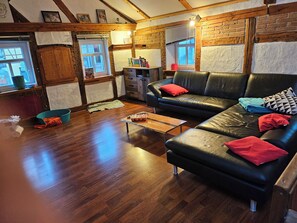 Televisión, chimenea