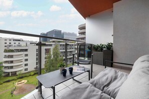 Property grounds - Dobrego Pasterza 118C Kraków | Modern Apartment with Desk and Balcony (Kraków)