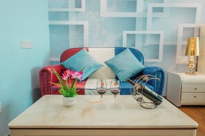 In-room safe, blackout curtains, soundproofing, iron/ironing board