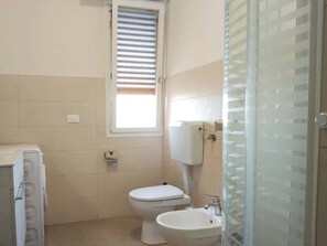 Shower, hair dryer