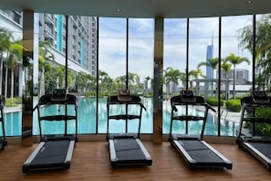 Fitness facility - KLCity & KLCC View Modern Style 2R2B - 6 pax (Kuala Lumpur)
