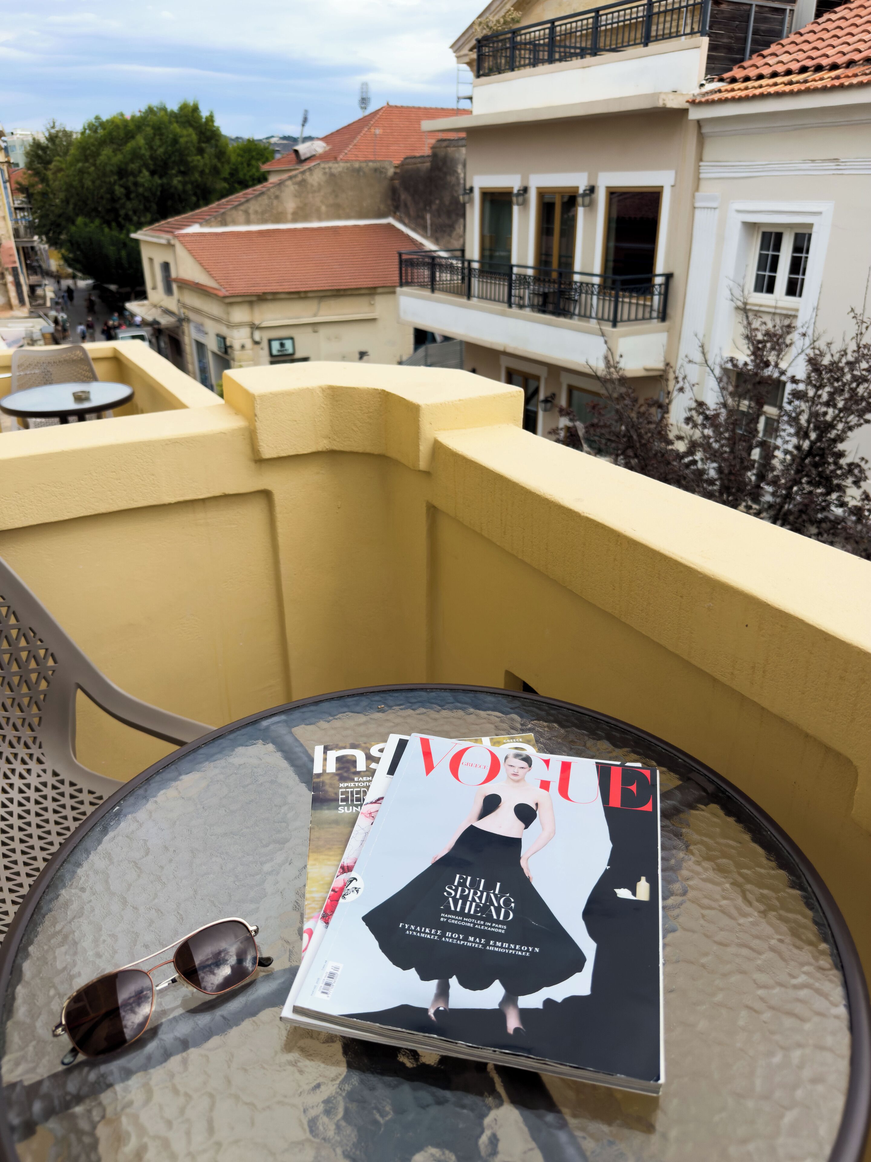 Tremannsrom – standard, balkong, byutsikt | Balkong