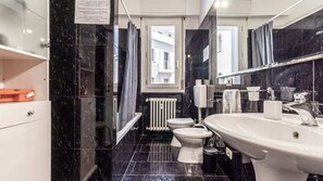 Shower, hair dryer