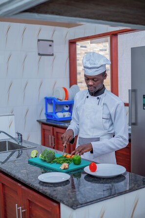 Free daily self-serve breakfast - La Casa Preciosa (Tanga)