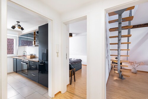 Apartment 'Az-Living Heppenheim' with Mountain Views and Wi-Fi