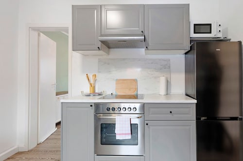 Appartement 'Az-Living Feudenheim Mediterran' avec jardin partagé et Wi-Fi