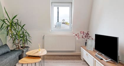 Appartement 'Az-Living Feudenheim Mediterran' avec jardin partagé et Wi-Fi