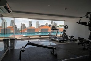 Fitness facility - C-View Residence by Apartwell (Pattaya)