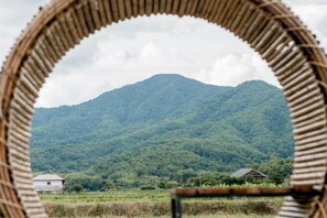 Vue depuis l’hébergement