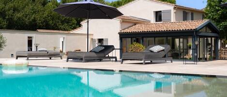 Außenpool, beheizter Pool