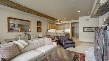 Smart TV, fireplace, offices