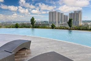 Pool - Newly 1BR Apt Cikarang with Pool Gym & Wi-Fi (Bekasi Regency)