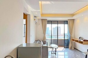 Living area - Coastal Bay Condo (Sihanoukville)