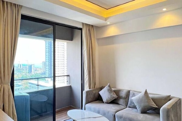 Living area - Coastal Bay Condo (Sihanoukville)