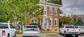 Historic Delphi Studio: Walk to Main St & Creek!