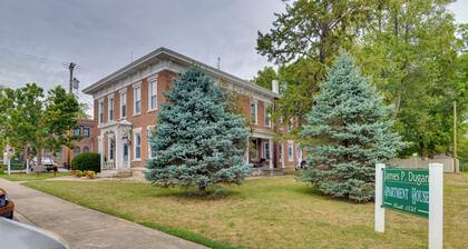 Historic Delphi Studio: Walk to Main St & Creek!