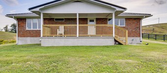 10 Mi to Red River Gorge: Peaceful Rural Getaway!