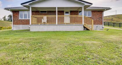 10 Mi to Red River Gorge: Peaceful Rural Getaway!