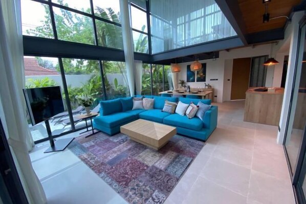 Área de sala de estar
