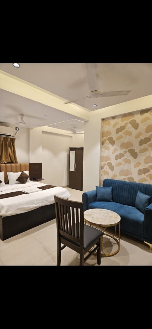 Habitación doble Deluxe | Wifi gratis y ropa de cama