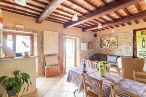 Restaurant - Private Country House with swimming pool -Chianti (Cavriglia)
