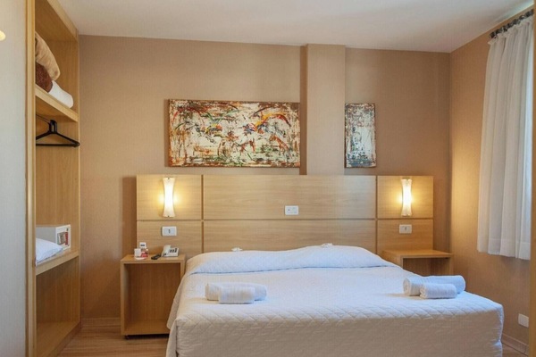 Bedroom. Interior and views may vary by availability.