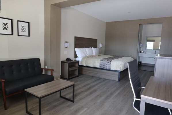 Habitación individual estándar | Escritorio, espacio para trabajar con laptop y cortinas blackout 