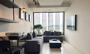 Living area - Pause Apartment (Dalat)