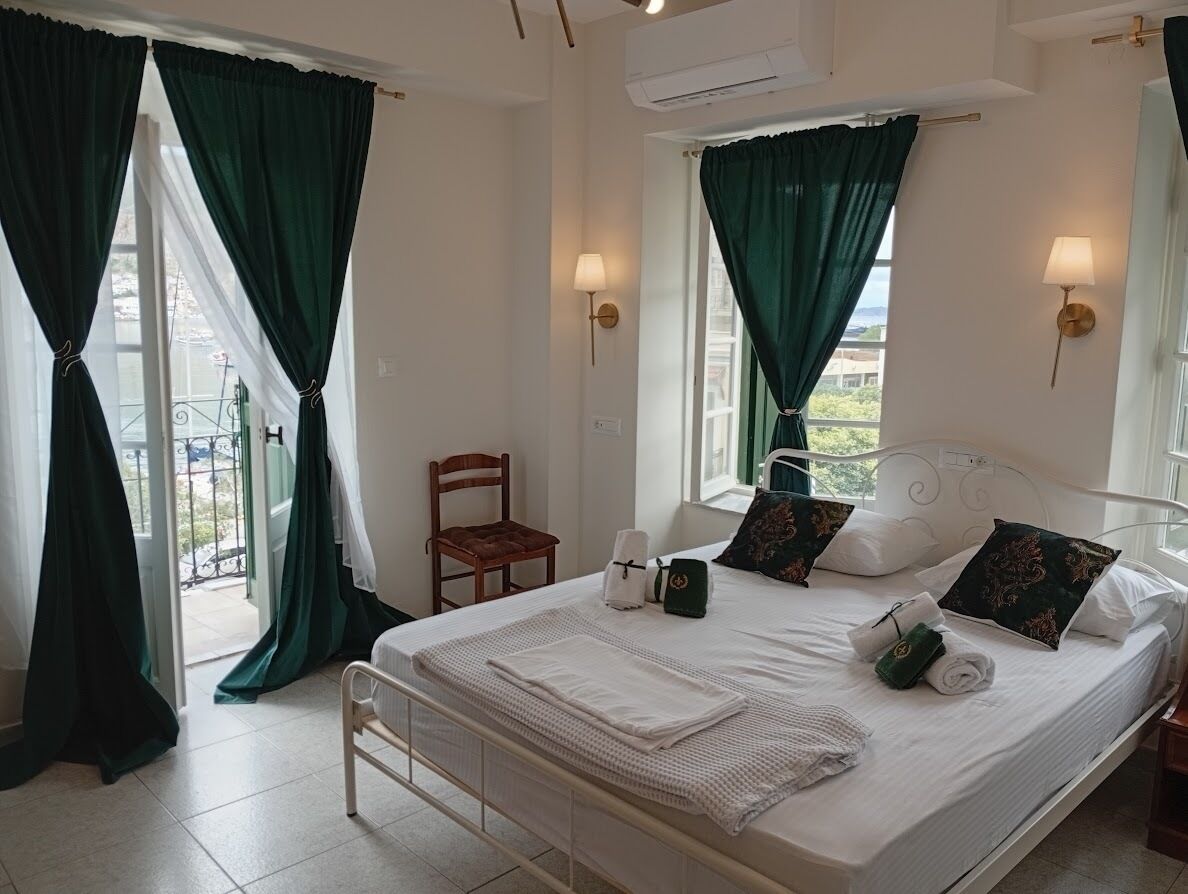 Deluxe-Doppelzimmer, Balkon, Hafenblick