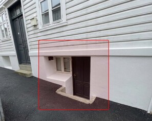 Exterior detail - AS3 - Free Parking - City Center Studio (Bergen)