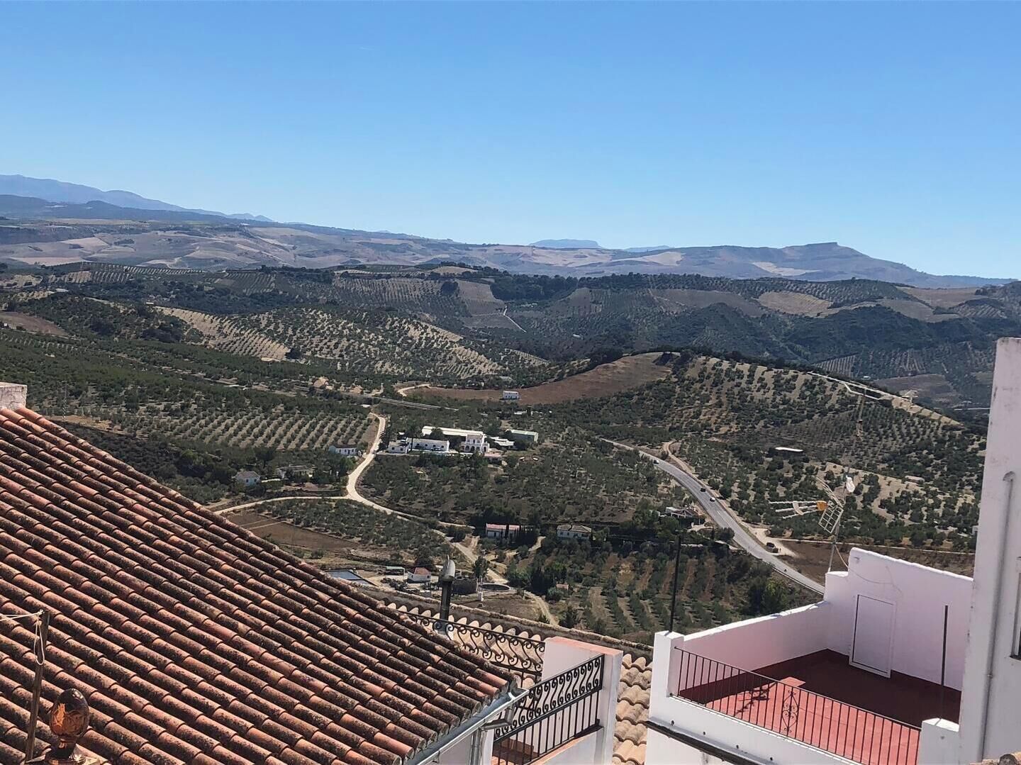 Vue depuis l’hébergement