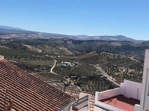 Uitzicht vanuit accommodatie