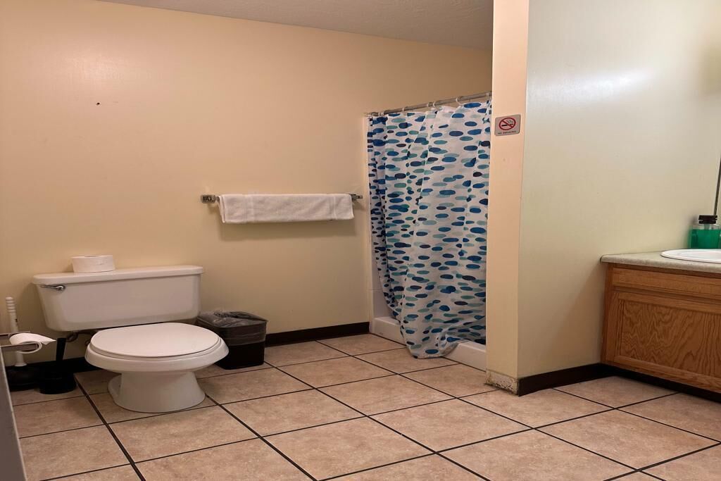 Regadera y secadora de cabello 